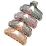 Translucent Clawed Hair Clip - 4 Pack