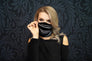Rue - Wide Sports Wrap (Pin Stripes)