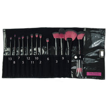 Estuche con joyas para brochas de maquillaje