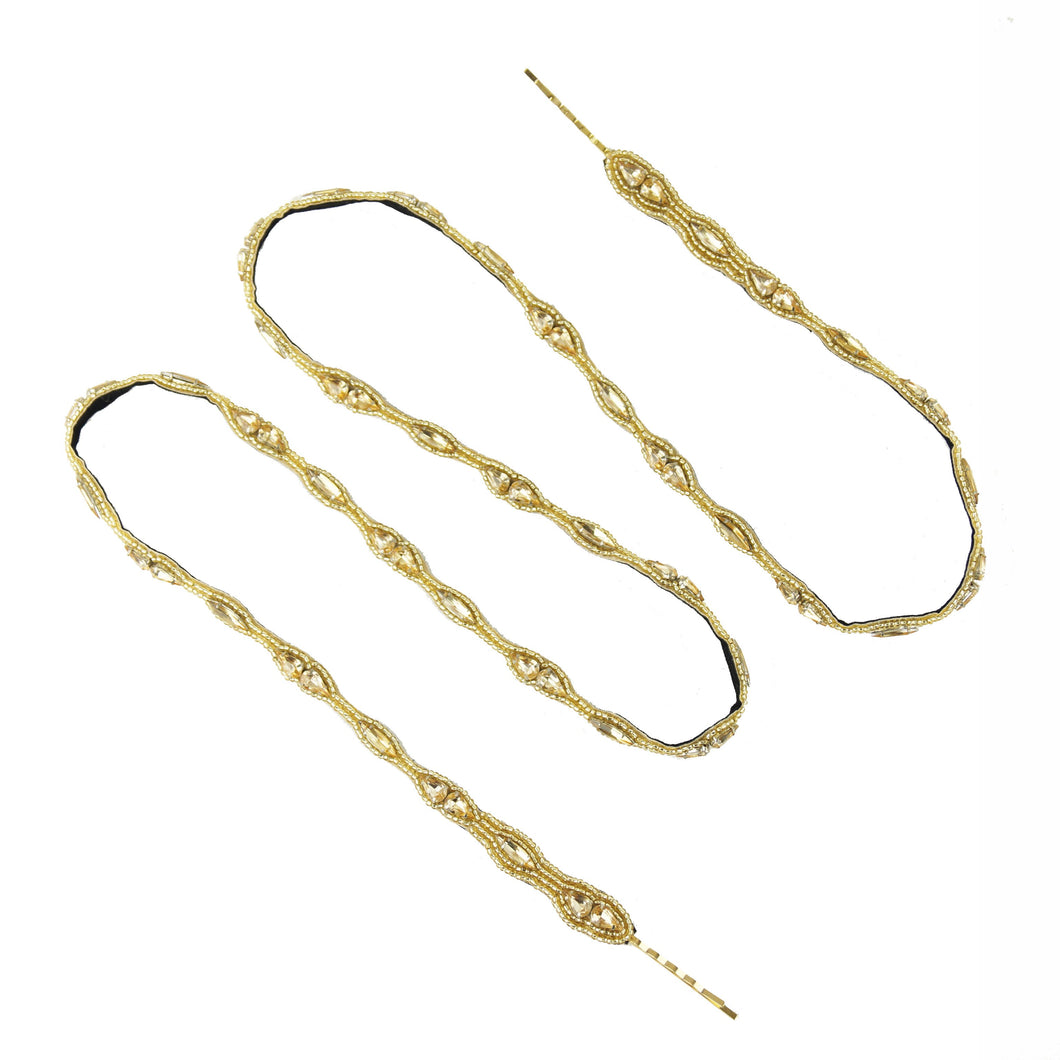 Morgan - Gold Wrap Around Band
