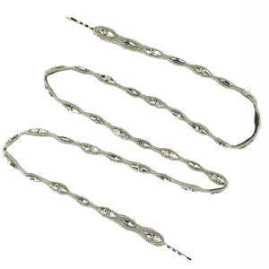 Morgan - Silver Wrap Around Band