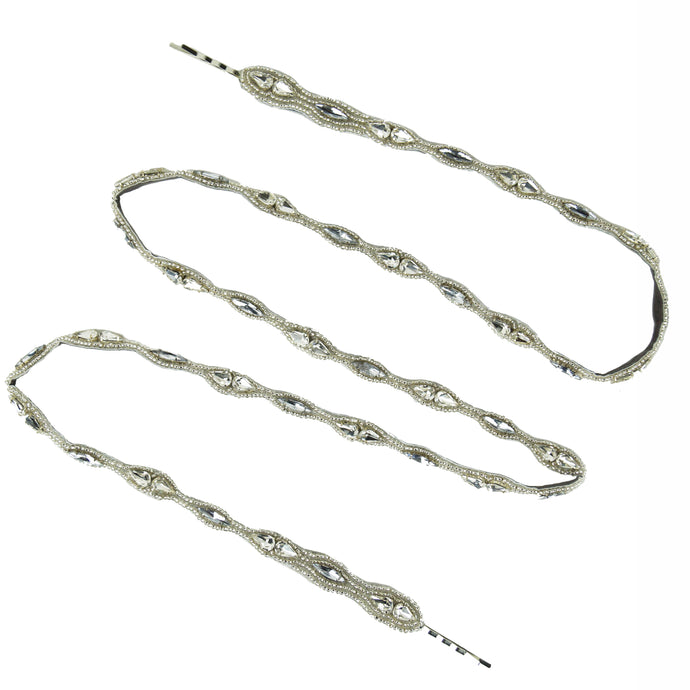 Morgan - Silver Wrap Around Band