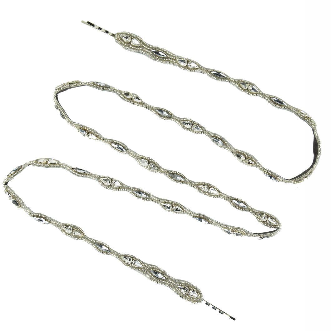Morgan - Silver Wrap Around Band