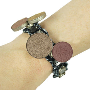 Bendable Magnetic Pin and Makeup Holder Bracelet