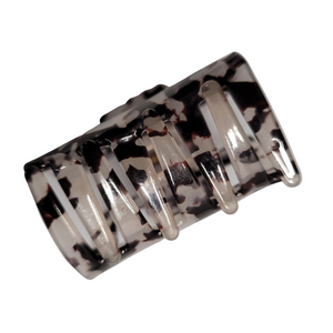 Square Marbled Claw Hair Clip (Roar)