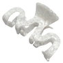 Marbled Claw Hair Clip (Imperial White)