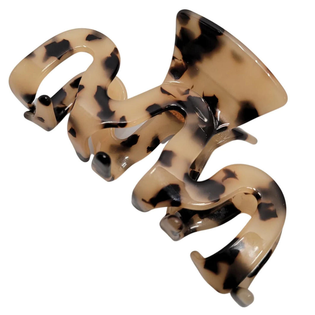 Marbled Claw Hair Clip (Tiger Grip)