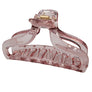 Translucent Clawed Hair Clip - 4 Pack