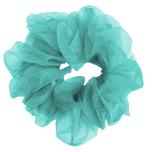 Luxe Sheer and Delicate Scrunchie (Aqua)