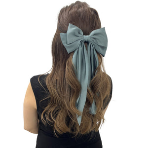 Belle Bow Oversized Barrette Clip