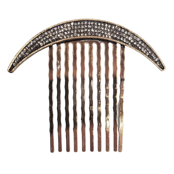 Crescent Sparkle Hair Comb