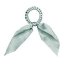 Darling - Short Tail Silk Scrunchie (Sea Mist)