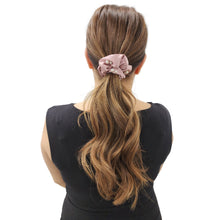 Flashy Pearl and Satin Scrunchie