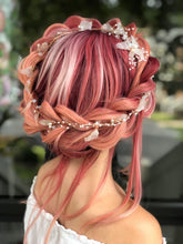 Anne Boleyn of England - Ribbon Hair Vine (Rose Gold)
