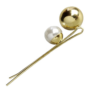 Lady Jane Grey - Pearl and Gold Statement Bobby Pin