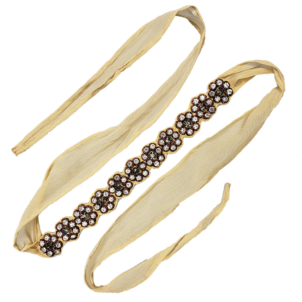 Lillian - Ribbon Head Wrap / Belt (White Label)