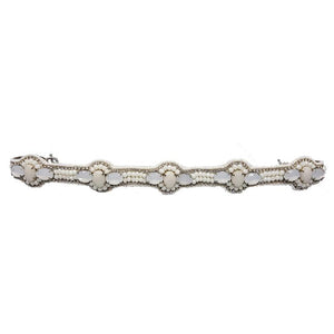 Maggie - Detachable Stretch Band (White) (with Hook Loops)