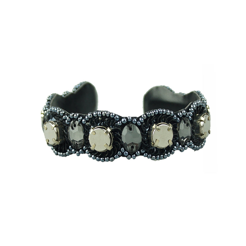 Pulsera magnética flexible con soporte para maquillaje y pasador