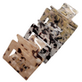 Square Marbled Claw Hair Clip - 3 Pack