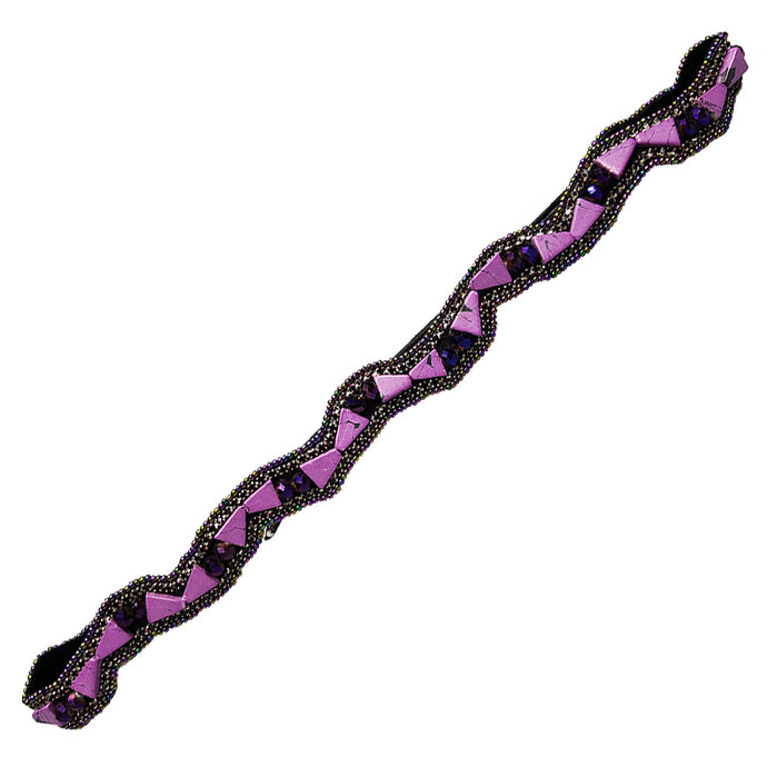 Melinda - Elastic Stretch Band (Purple)