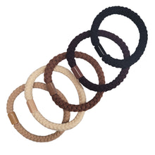 Pony Elastics in Cylinder (Morning Coffee - 5pc)