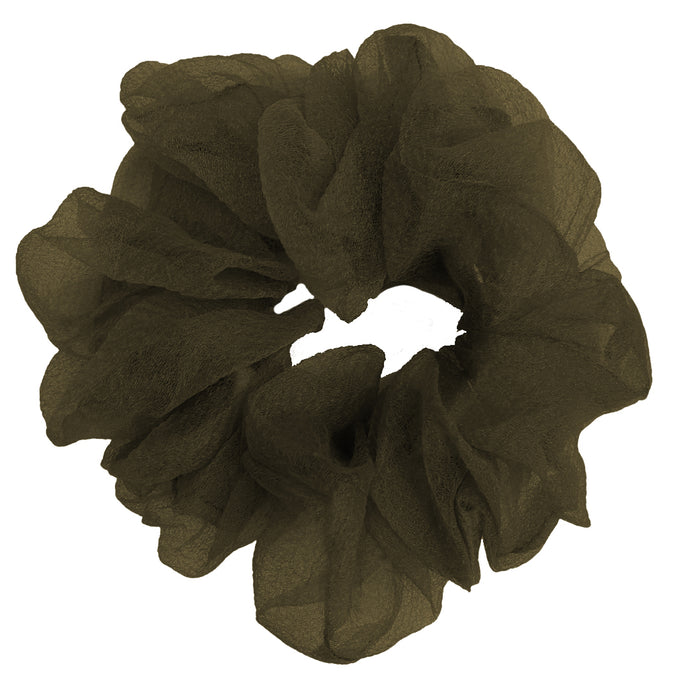 Luxe Sheer and Delicate Scrunchie (Sage)