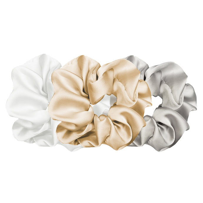 Luxe Plush Scrunchie - Gentle and Mellow (3pcs)