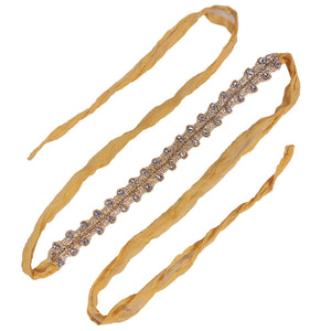 Sylvie - Ribbon Head Wrap / Belt (Economical)