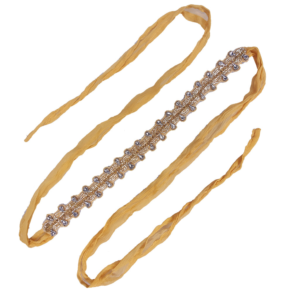 Sylvie - Ribbon Head Wrap / Belt (Economical)