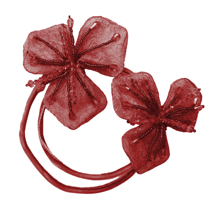 Flexible Dual Flower Wrap (Reddish)