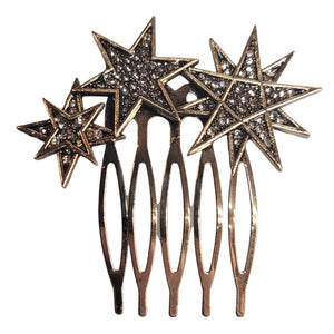 Star Studded Hair Comb