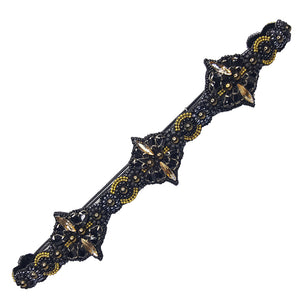 Zinnia - Elastic Stretch Band (Black)