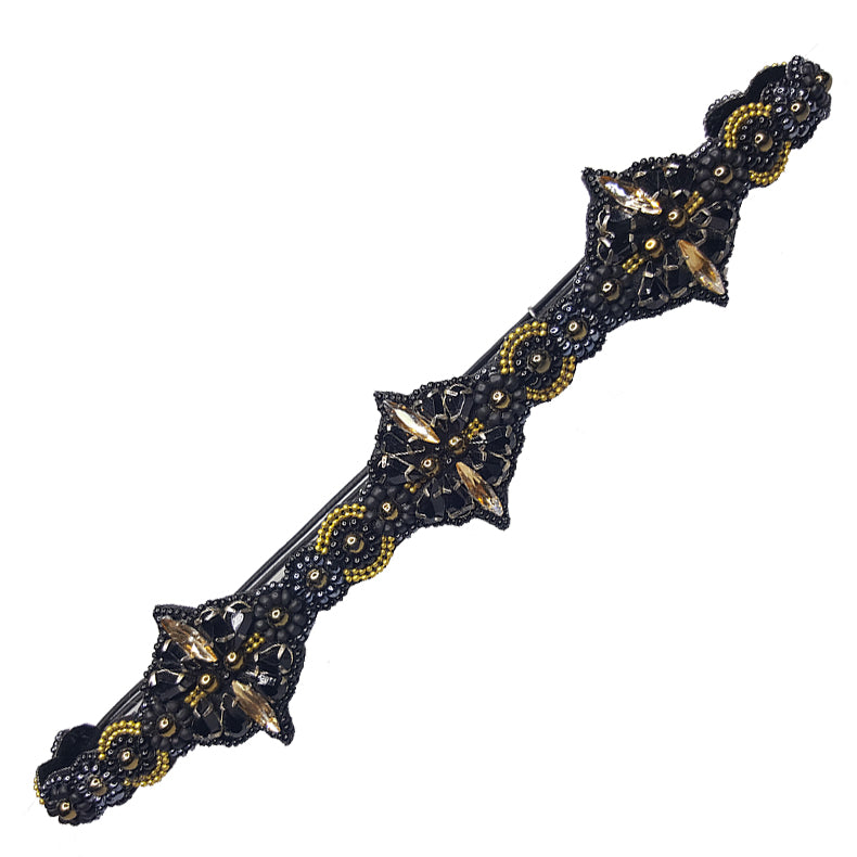 Zinnia - Elastic Stretch Band (Black)