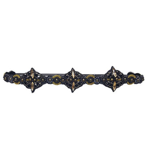 Zinnia - Elastic Stretch Band (Black)